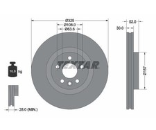 Disque de frein Jaguar E