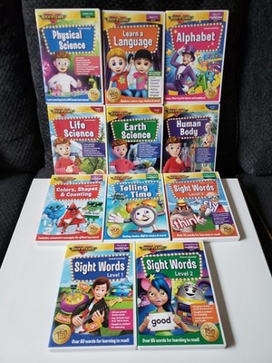 Lot ROCK N LEARN Dvd set Education Home School