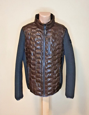 MILESTONE  Herren-Lederjacke MS-Darwin, Größe 52, dunkelbraun