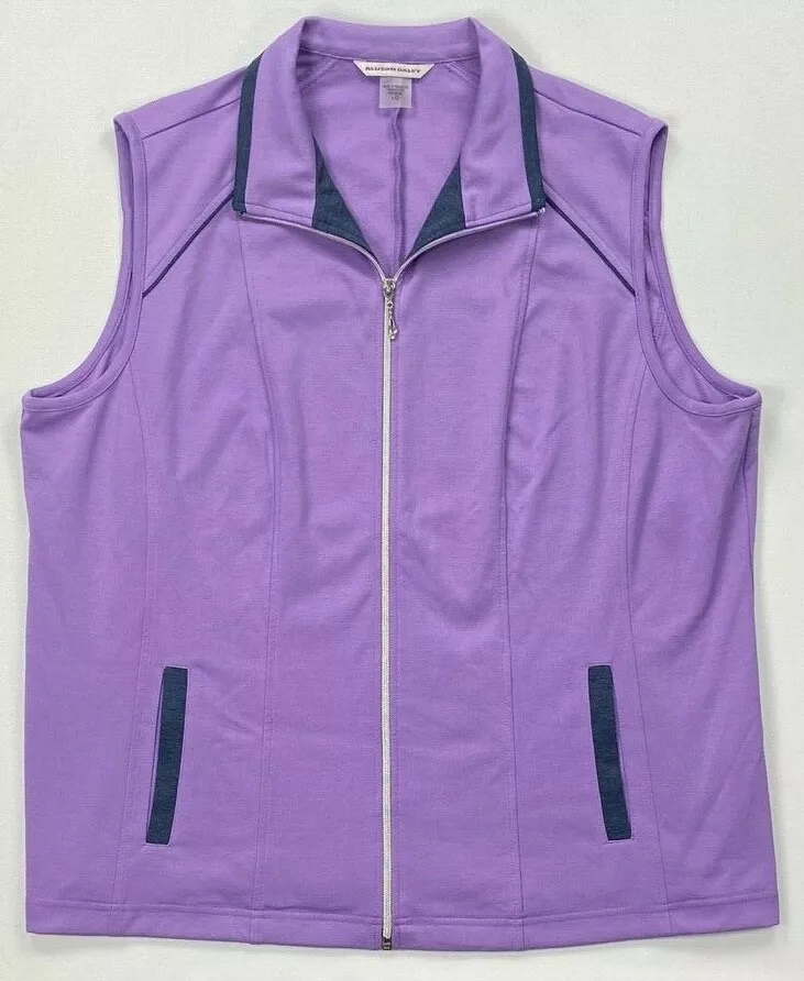 Plus size purple best sale vest
