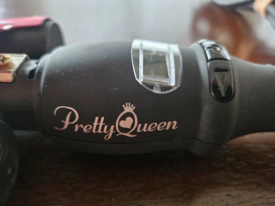 Triple Ceramic Curling Iron,3 Barrel Wand with Adj. Temperature (Pink) - Image 3 of 3