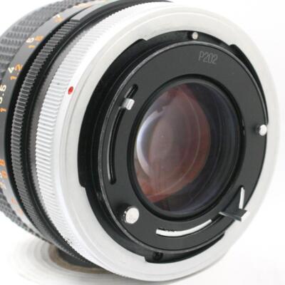 Canon AE-1 FD 50mm F1.4 SSC and other telephoto lenses, operation