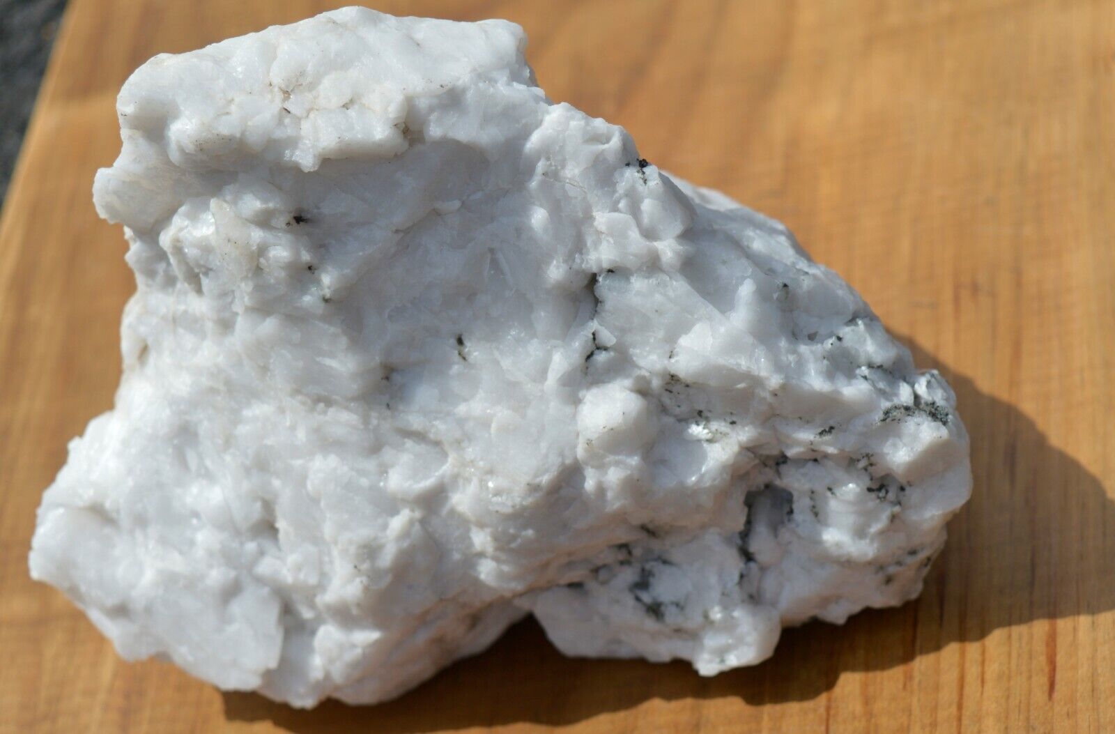Rare one-of- a- kind Quartz and Pegmatite display specimen - healing crystal