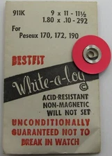 Peseux 170 172 190 movement part Mainspring 770 / BestFit 911K