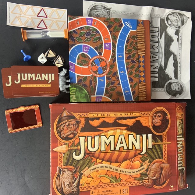Jumanji Movie Board Game Cardinal With Rhino eBay