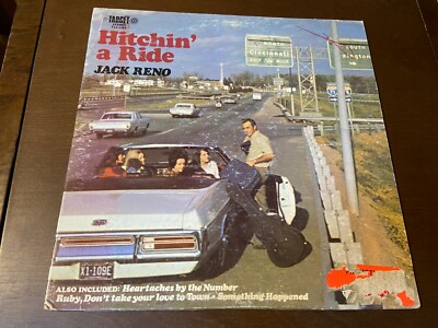 Jack Reno~Hitchin' a Ride~PROMO COPY~70s Country~Target Records~FAST SHIPPING