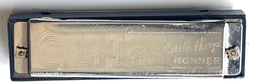 "EXCELENTE ORIGINAL HOHNER ""GRAN ARPA PEQUEÑA"" EN CLAVE C ARPA ARMÓNICA BLUES - Imagen 5 de 5