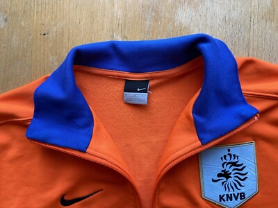 NETHERLANDS 2010 FOOTBALL SOCCER TRACK TOP JACKET NIKE sz L NETHERLANDS 2010 FOOTBALL SOCCER TRACK TOP JACKET NIKE sz L