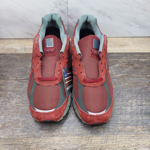 New Balance 990v4 M990BU4 Running Shoes Burgundy Men's Size 11.5 - Picture 3 of 12