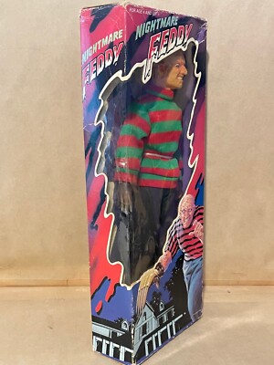 1980s Vintage Nightmare Feddy Figure Freddy Krueger Knock