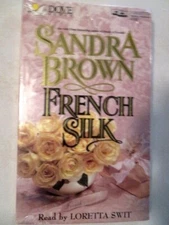 Sandra Brown-French Silk-DOVE AUDIO CASSETTES #41980 RARE VTG
