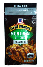 MCCORMICK Grill Mates Montreal Chicken Seasoning 1 oz sample size