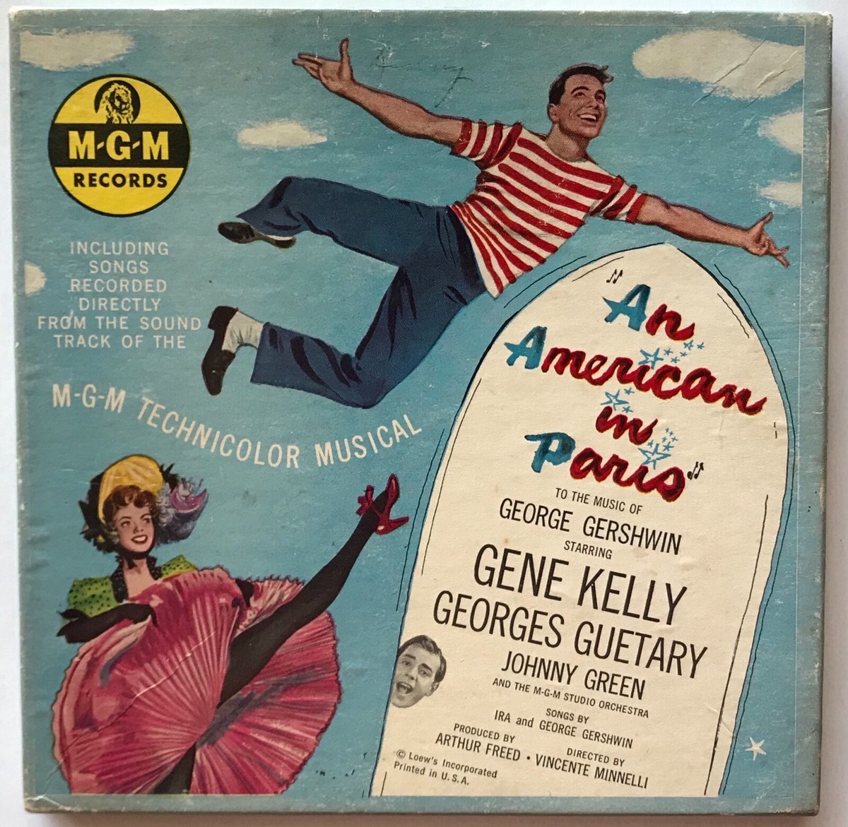 George Gershwin - An American In Paris - 1951 - 45 Records - Box
