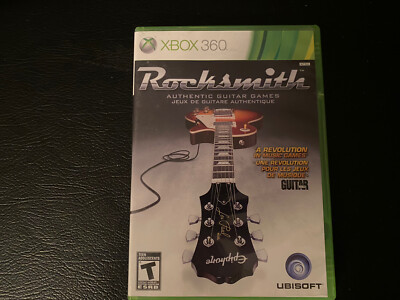 Rocksmith Xbox 360 Complete Tested And Working