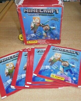 Einzel Minecraft Sammlung Aufkleber Sammelkarten Regulär & Selten Foil Editionen