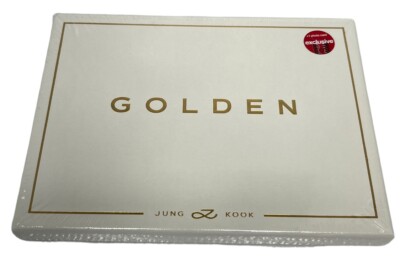 BTS - JUNG KOOK - GOLDEN - TARGET EXCLUSIVE - BRAND NEW SEALED WHITE BOX