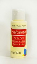 Craft Smart Acrylic Paint Vanilla 2 Fl.oz. Bottle