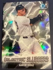 2026 Bowman Chrome Aaron Judge Electric Sluggers Insert Card.  Card #ES-15.