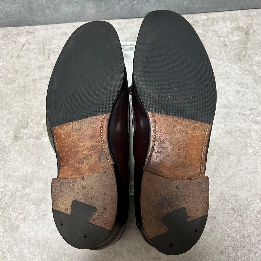 Rare Brooks Brothers x Alden cordovan tassel loafers, size 9.5C #0929 image 10