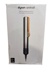 Dyson Airstrait Straightener Nickel Copper With Hair  Clips Detangling Comb