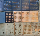 Awesome Lincoln Coin Albums  460+ coins 1909 onwards few BU many AU rare old C2