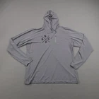 Anetik Hoodie Mens XL Gray Premium Performance UPF 30+ Lightweight Fishing Flex