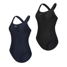 Womens Slazenger X Back One Piece Swimming Costume Swimsuit Bathing Costume