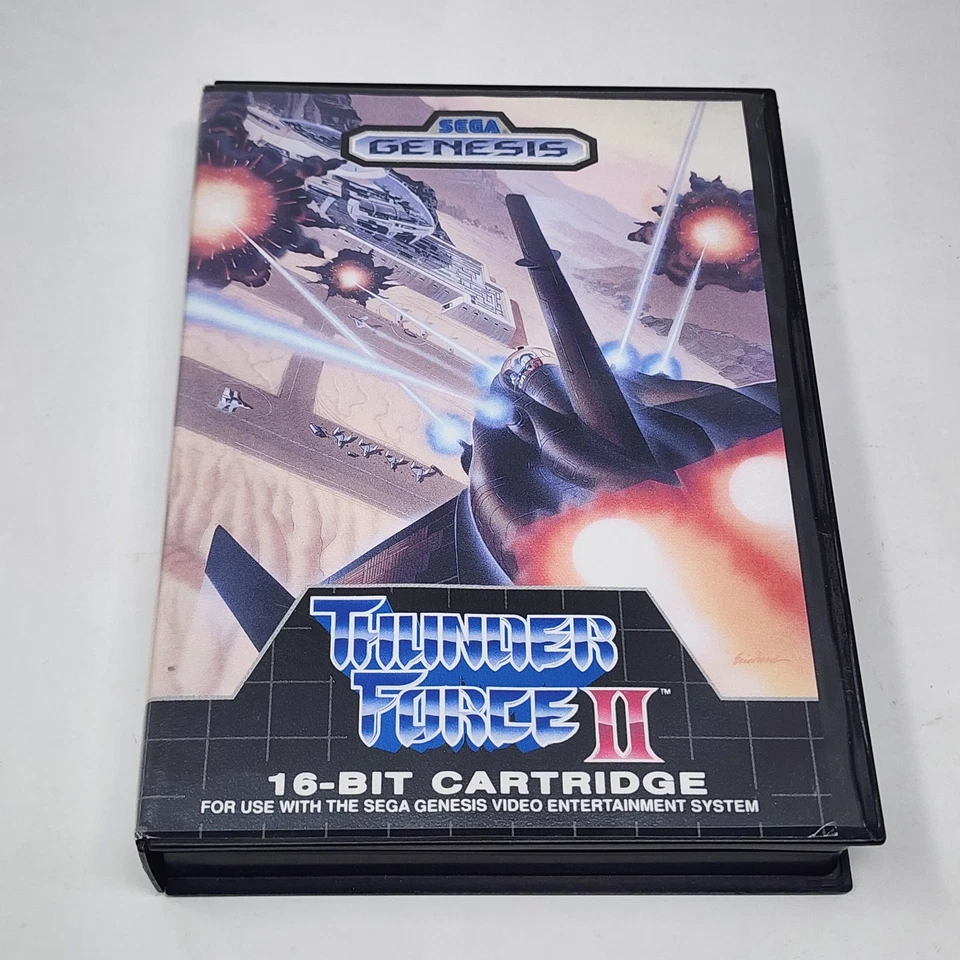 Thunder Force II (Sega Genesis) Complete CIB - Authentic & TESTED - Image 2 of 4