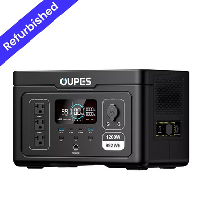 #ad #ad OUPES Exodus 1200 Power Station 1200W 992Wh Solar Generator Camping LFP Battery $286.25