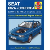 Seat Ibiza Cordoba Okt.1993-Okt.1999 Benzin Diesel Workshop Manual Haynes