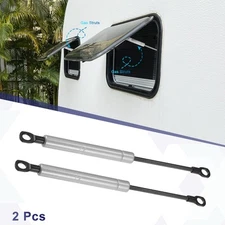 2pcs 10inch 10lbs/45N Silver Tone Lift Supports Struts Shocks Gas Spring for RV