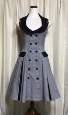 Innocent World Glen Checkered Jumper Skirt Dress