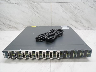 Cisco WS-C3560E-12D-E 12-Port Gb Ethernet Network Switch w/ Modules