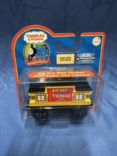 NEW Day Out With Thomas Wooden Railway Yellow Sodor Line Caboose 2007 LC09958