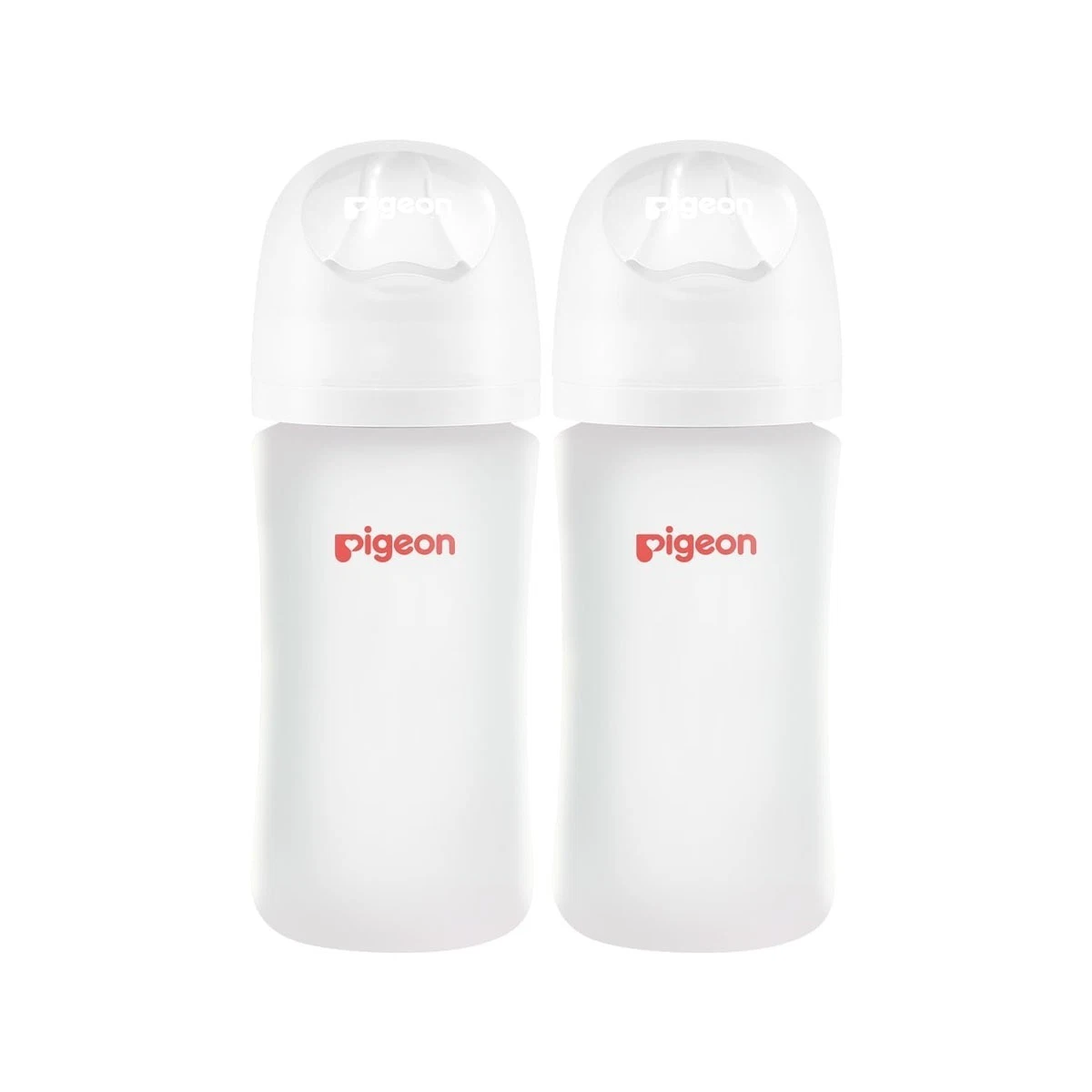 Pigeon Silicone Coating Glass Bottle 8Oz with 2 M Nipples, 2 count
Opens in a new window or tab