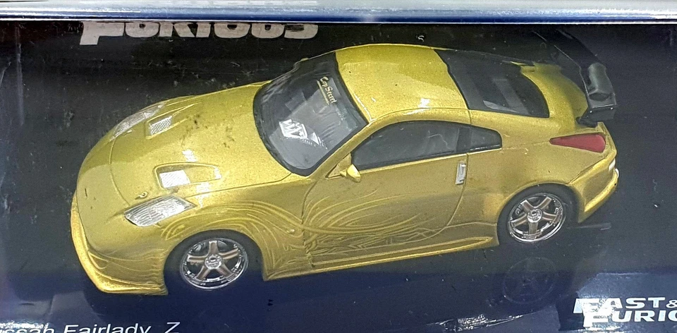 DeAgostini 1/43 Scale F220CMC095 - Fast and Furious Nissan Fairlady Z Met Yellow - Image 4 of 4