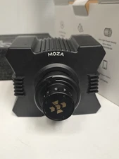 Moza Racing R5 Direct Drive Wheel Base and Power Adapter.