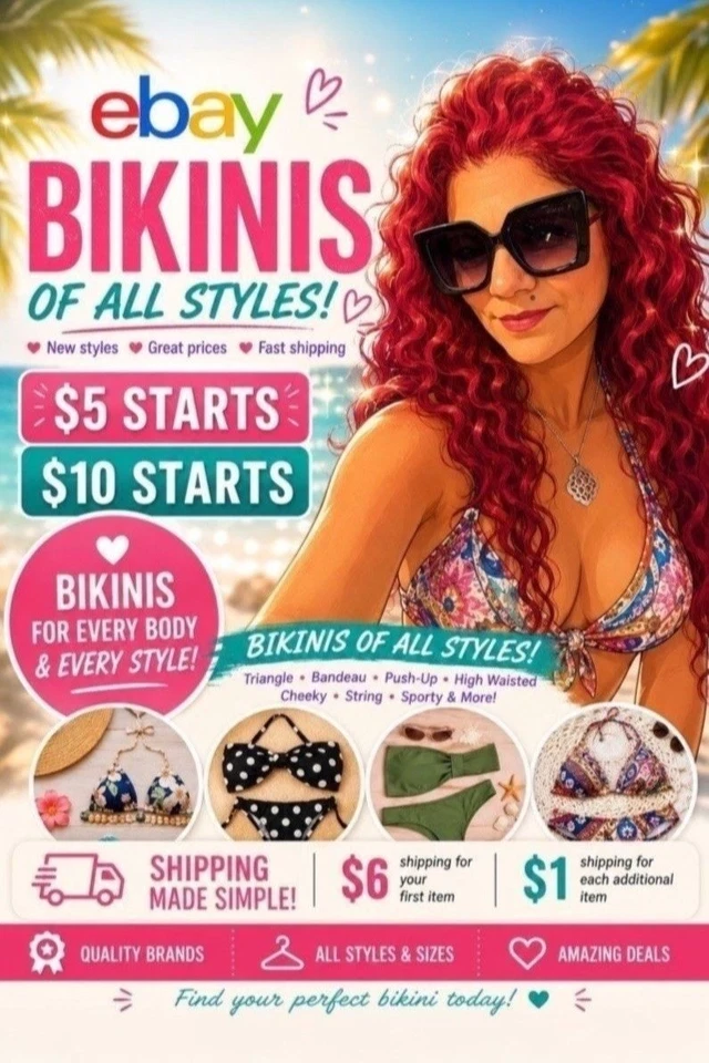 Sunsets Inc. /B Swim/Speedo 👙 Bikini Tops & Bottoms | Mix & Match OK