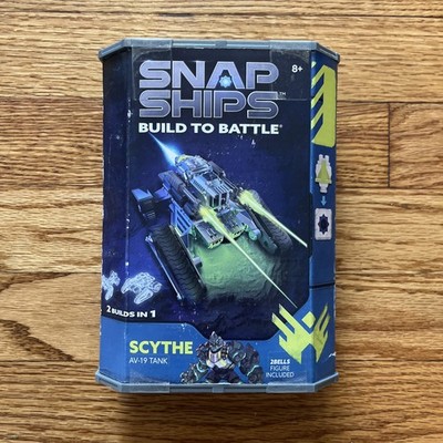 PlayMonster Snap Ships Scythe AV-19 Tank Build to Battle