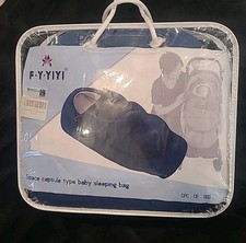 F-Y-YIYI Universal Stroller Footmuff Winter Warm Faux Fur BLUE New (B2-CL)