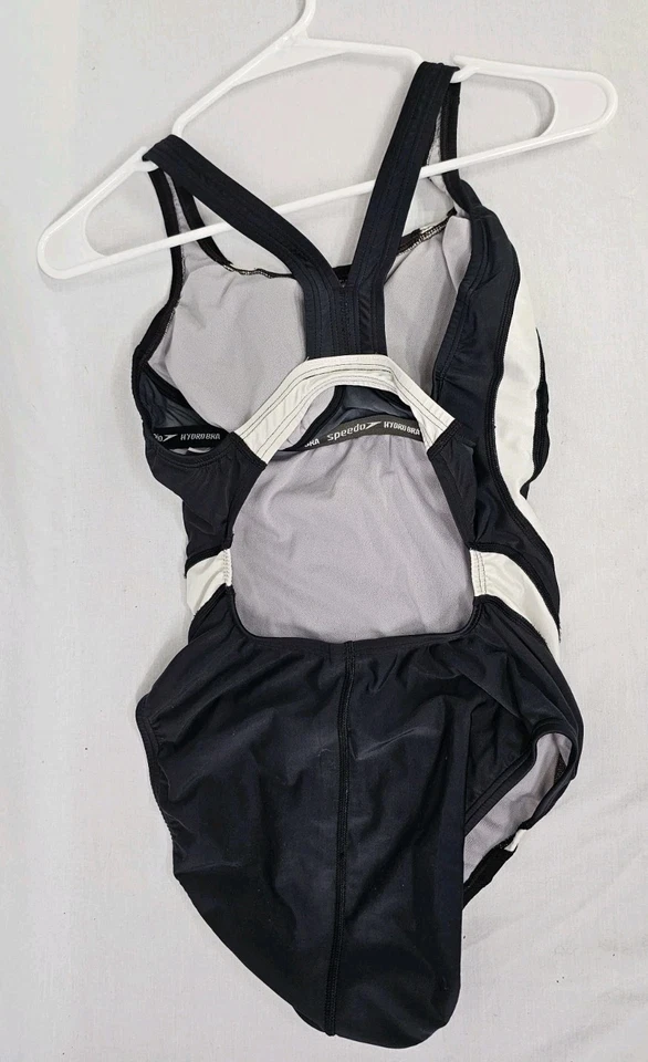 Speedo Women's Standard Swimsuit One Piece Creora Highclo Quantum Splice, Size 8 - Image 4 of 4