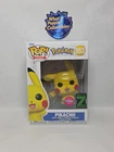 Funko Pop! Vinyl: Pokémon - Pikachu (Flocked) (Exclusive) #553 W/ Protector
