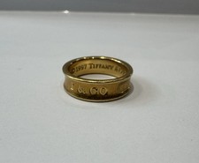 Tiffany & Co 1837 18ct Gold Ring