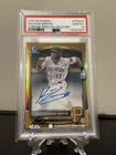 Konnor Griffin 2025 Bowman Chrome Prospect Auto TRUE Gold Refractor /50 PSA 10