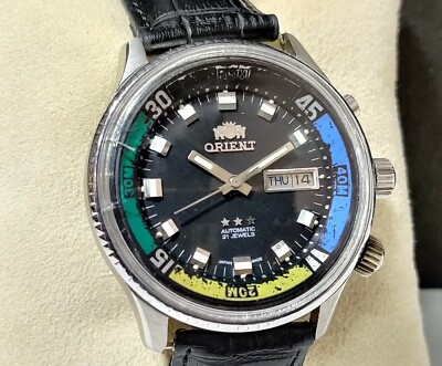 Orient 3STAR 42mm Automatic 21 Jewels Men's Wrist Watch IR41