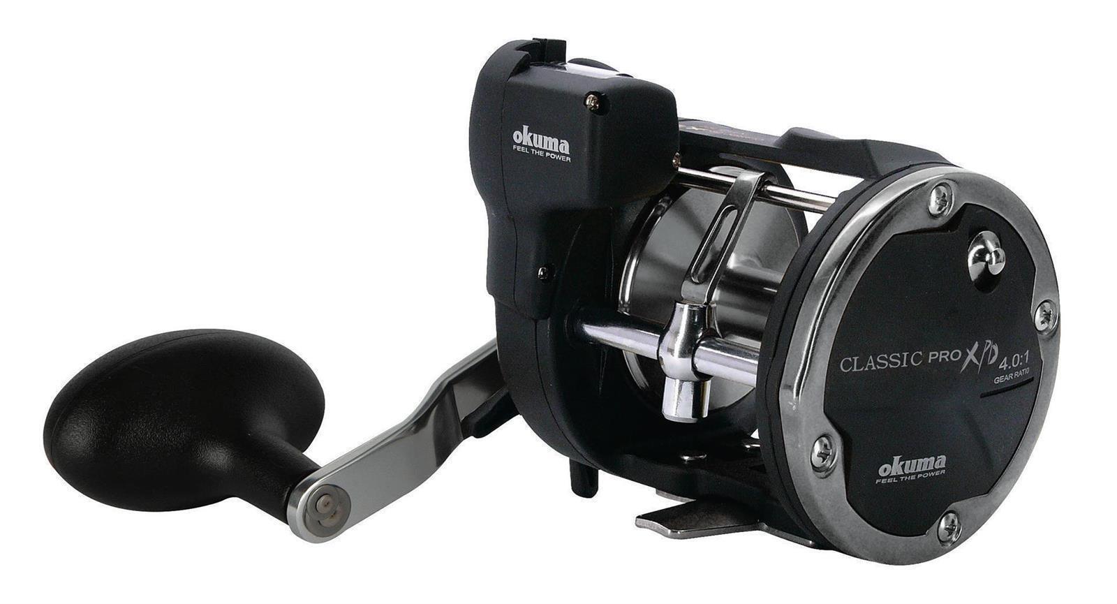 Линейный счетчик Okuma Classic XPD- 20DLXA LH Linkshand Multirolle mit Schnurzähler