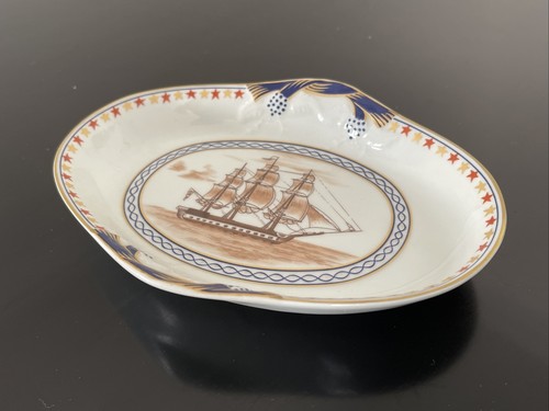 MOTTAHEDEH Portugal Shreve Crump & Lowe Boston “A Trifle from Boston” Dish Tray - Picture 3 of 4