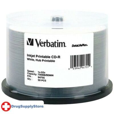 PE 700MB 80-Minute 52x DataLifePlus(R) CD-Rs, 50-ct Spindle