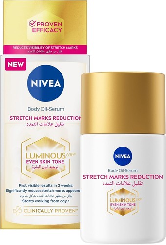 Nivea Luminous 630 Body Oil Serum Stretch Marks Reduction 100 ml | Free Shipping - Picture 9 of 9