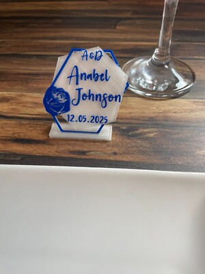 Personalisierte Ortsnamen stehend Hochzeit Tischdeko individuelle Schilder Party Event